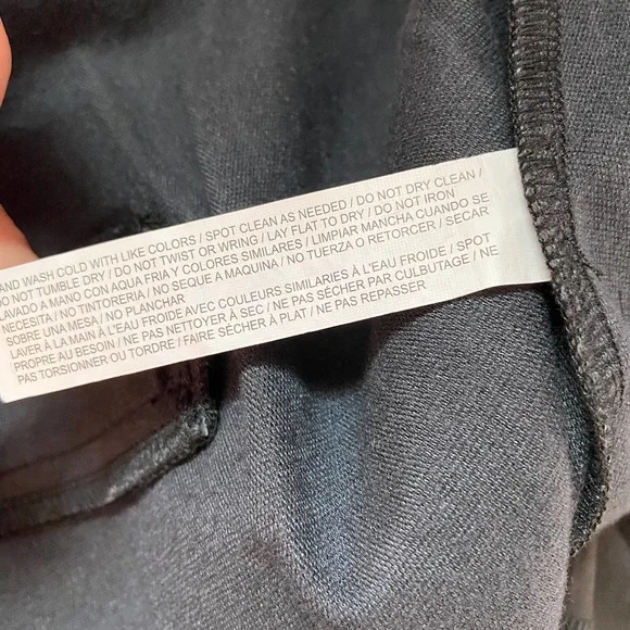 Eloquii Size 26 Pleat Front Faux Leather Ankle Pant Black Pockets No Belt - Picture 8 of 9